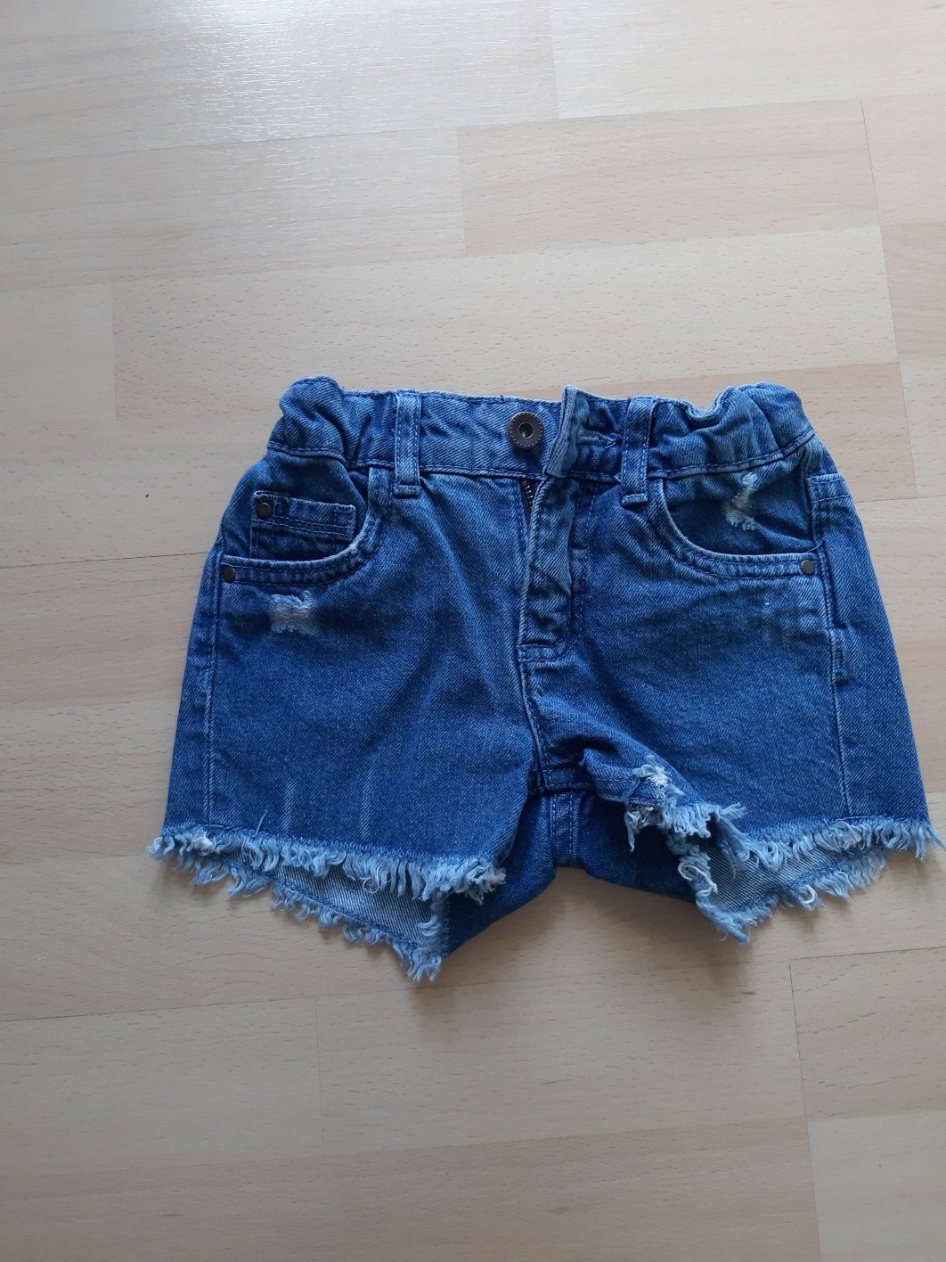 Spodenki jeans rozm. 98