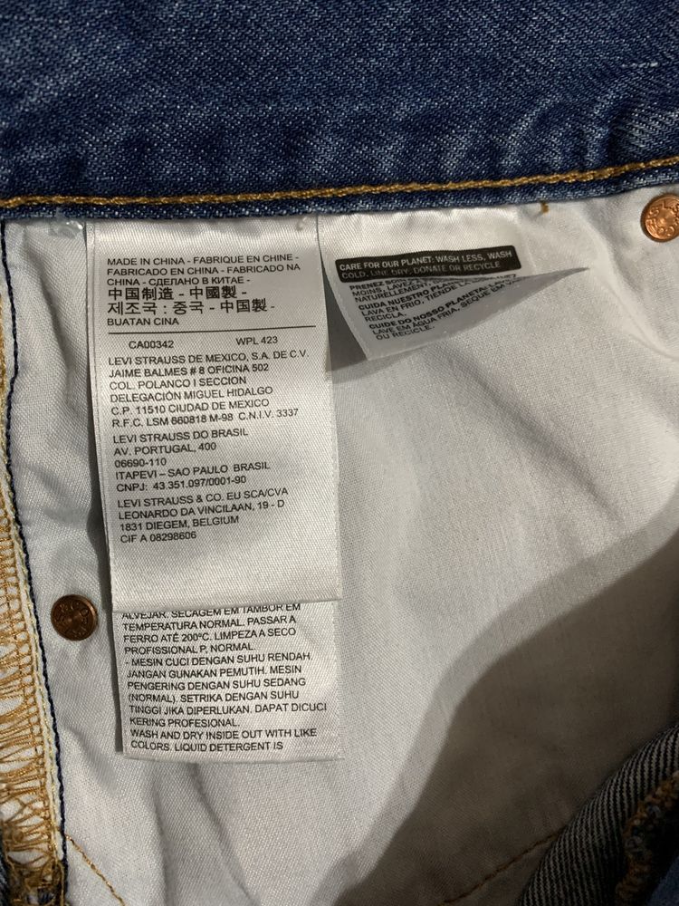 Юбка джинсова преміальна Levis Premium W29 оригінал