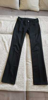 Spodnie Zara Woman czarne z cekinami rozm. 36
