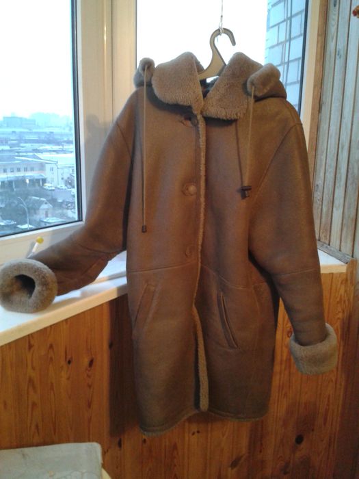 Итальянская женская дубленка из овчины