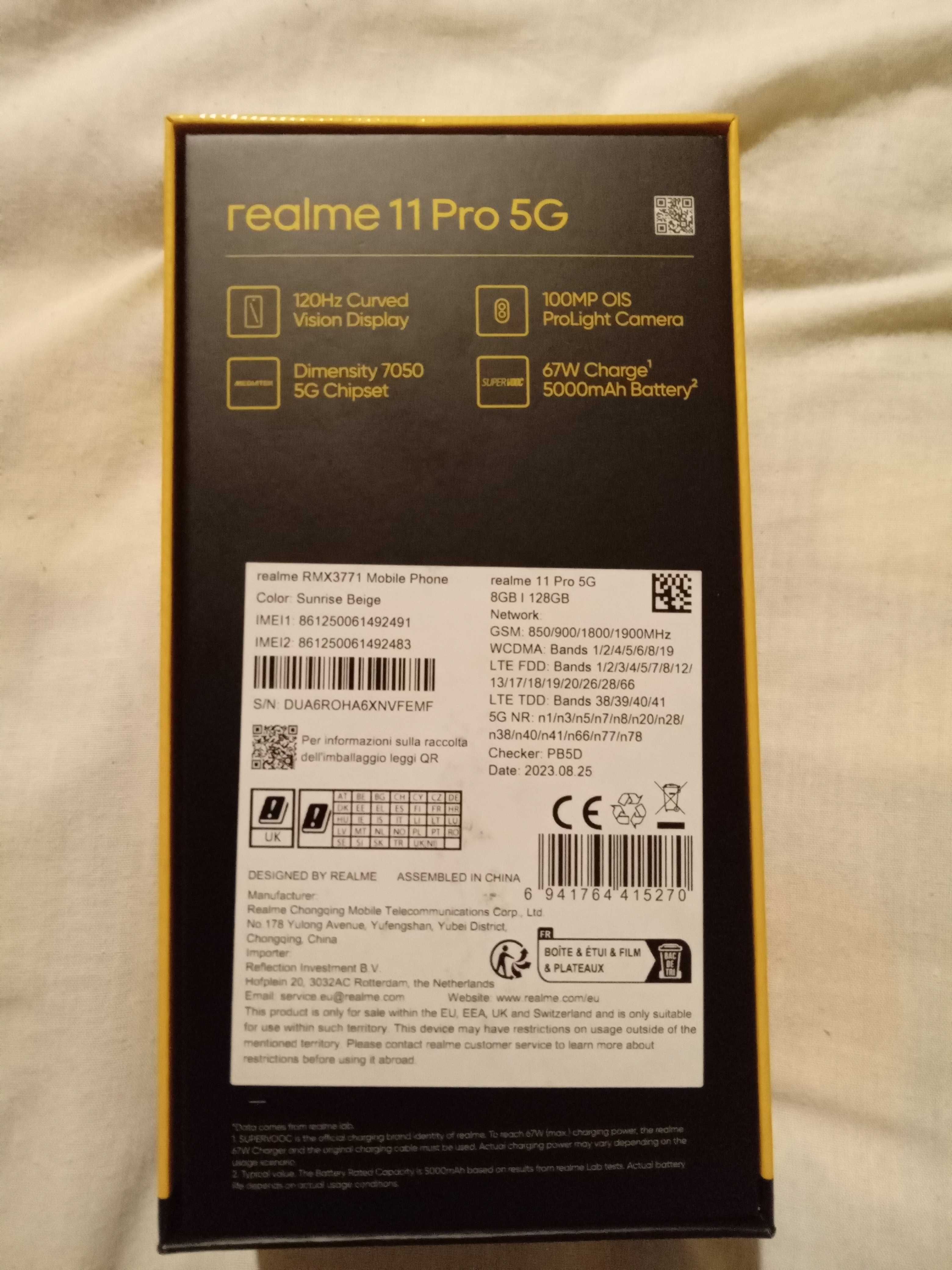 Телефон новий realme 11Pro 5G