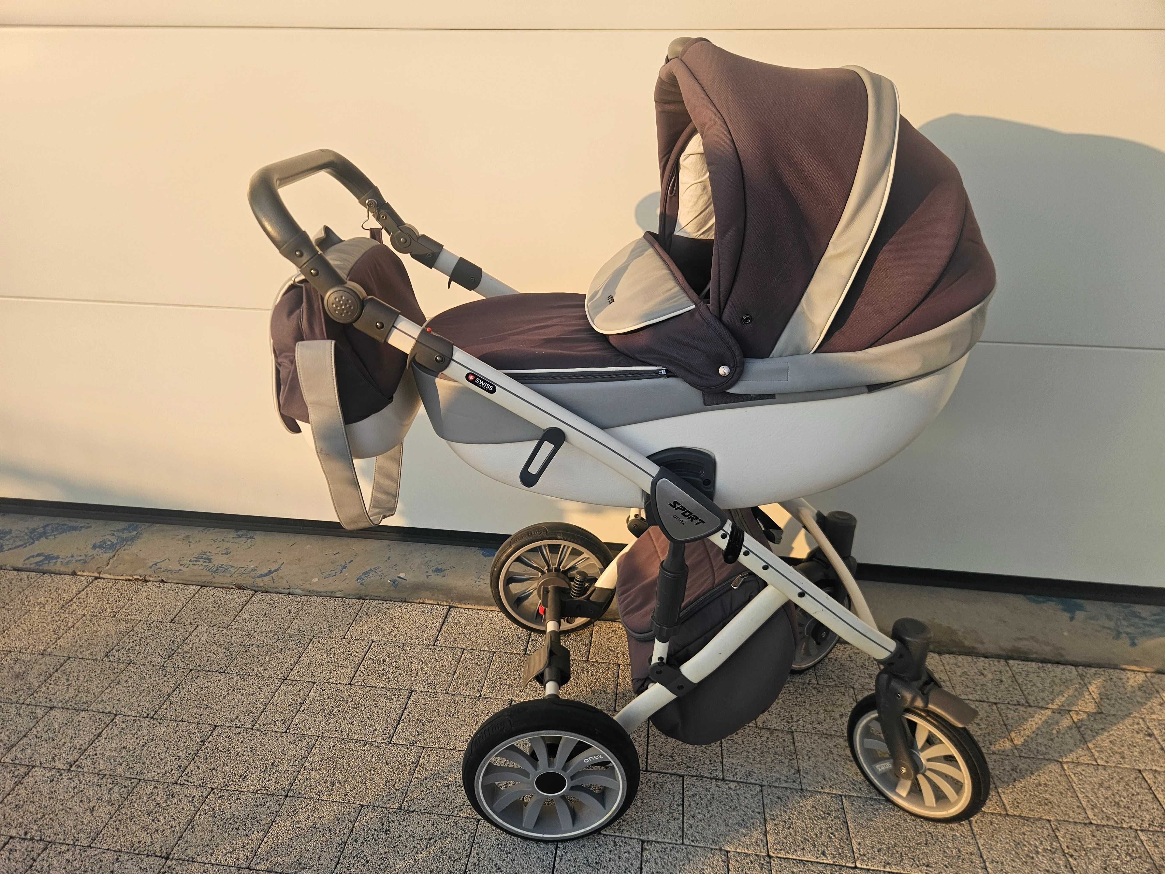 Wózek anex sport, fotelik baza maxi-cosi
