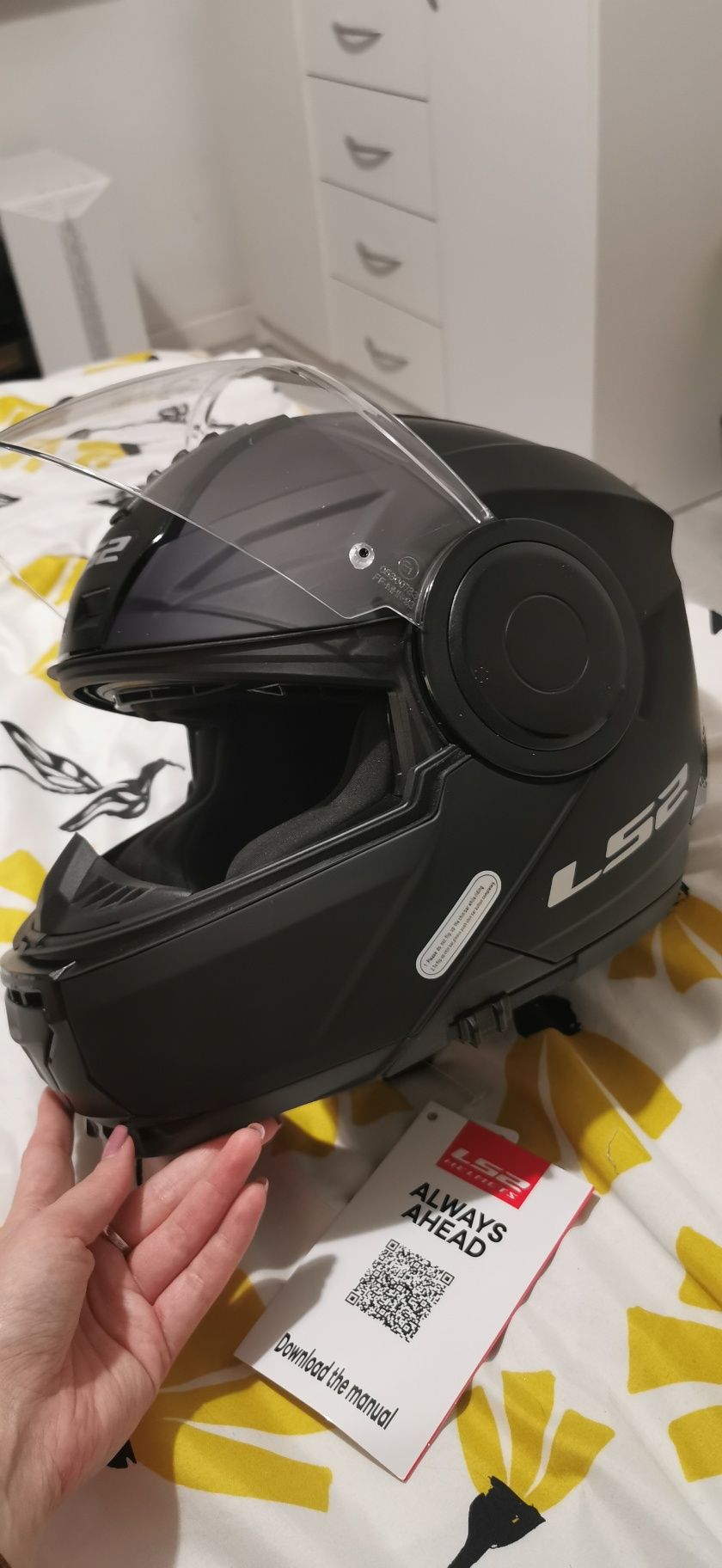 Kask motocyklowy LS2 FF902 SCOPE, S