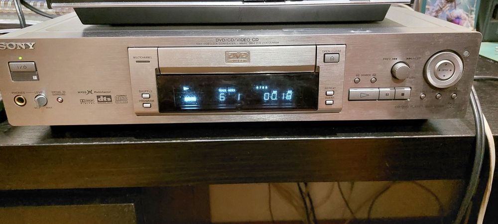 Leitor de cd dvd Sony