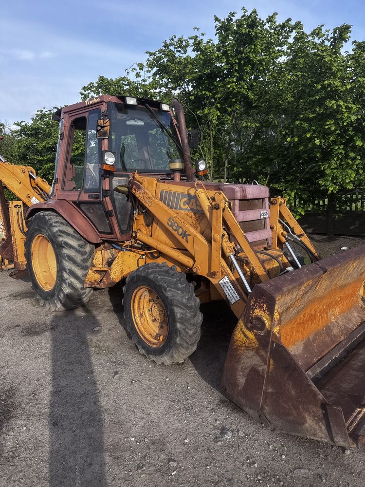 Koparko ladowarka Case 580K,szczeka,teleskop,jcb,4x4