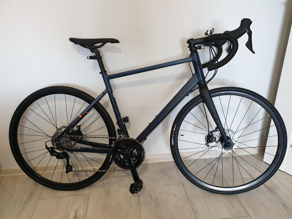 Rower szosowy Triban RC520 rozmiar L – stan idealny, 714 km przebiegu