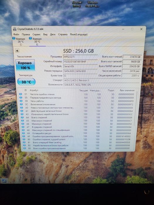 SSD Somnambulist 256Gb