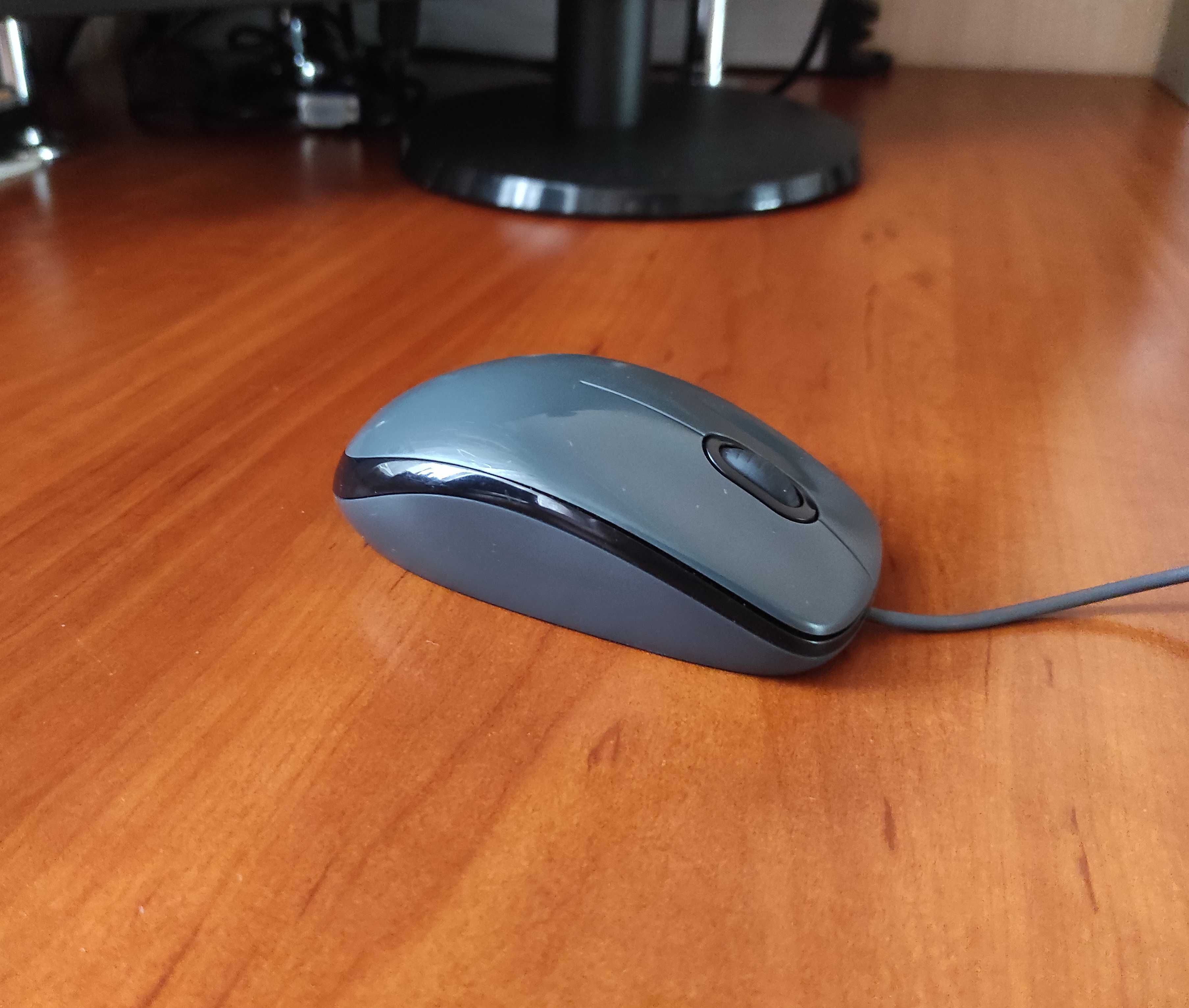 мышка Logitech M90 Dark Grey USB