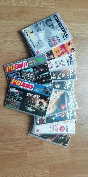 Colecção de jogos fornecidos na compra da revista PC Guia