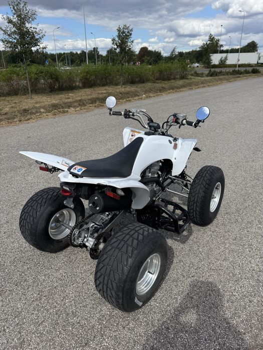 Quad Yamaha YFM 250 Raptor, homologacja