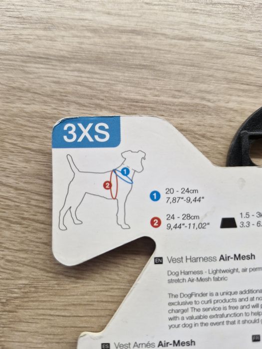 Szelki dla psa -curli