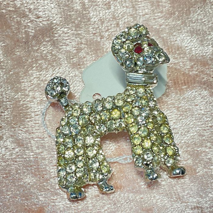 Alfinete poodle tamanho 3,5 cm