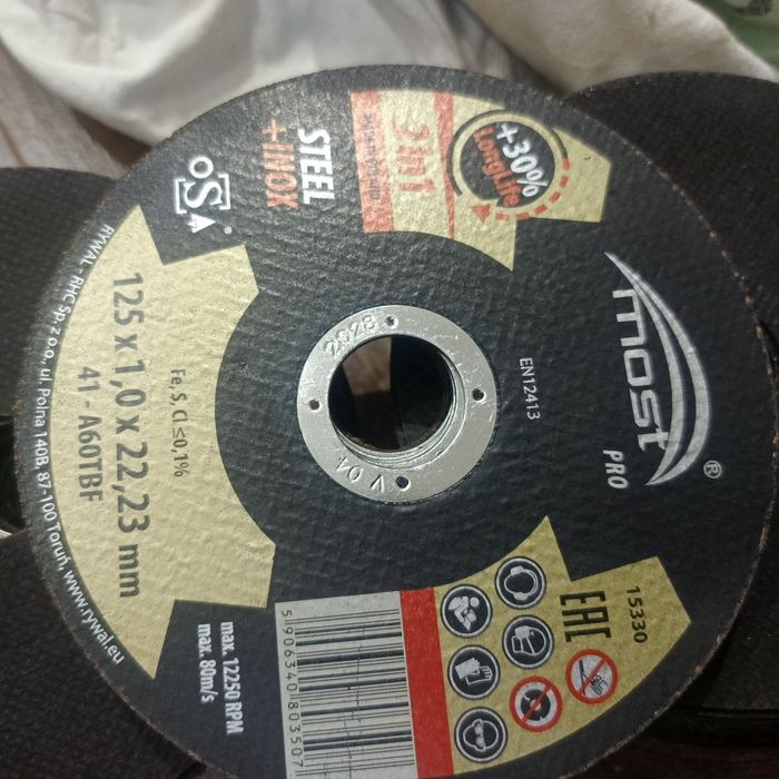 Tarcza do metalu most/abras