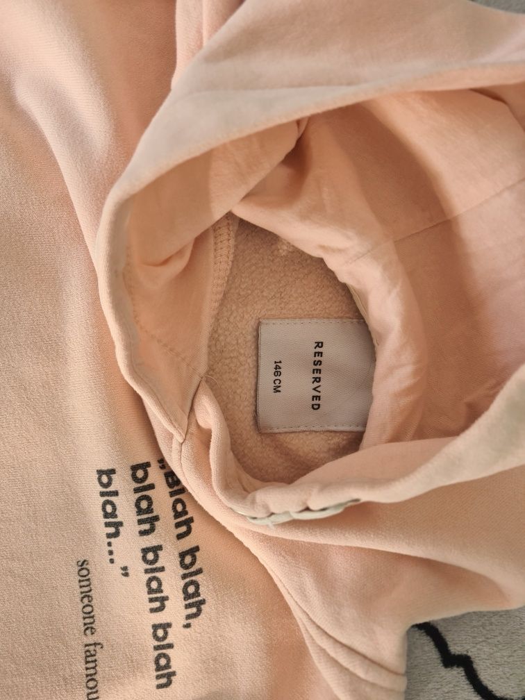 Bluza z kapturem reserved r.146