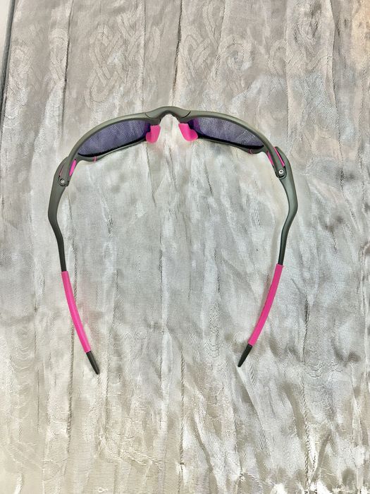 Óculos juliet rosa e cinza (metal)