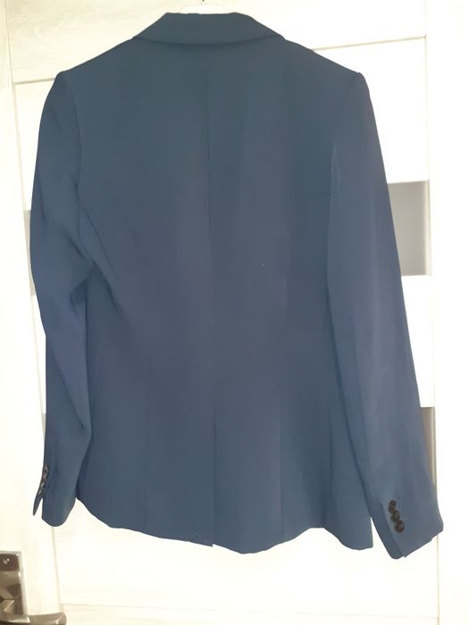 Marynarka żakiet H&M granatowy 36 jak nowy