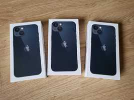 Tylko pudełko iPhone 13 Midnight 128GB naklejka kluczyk instrukcja