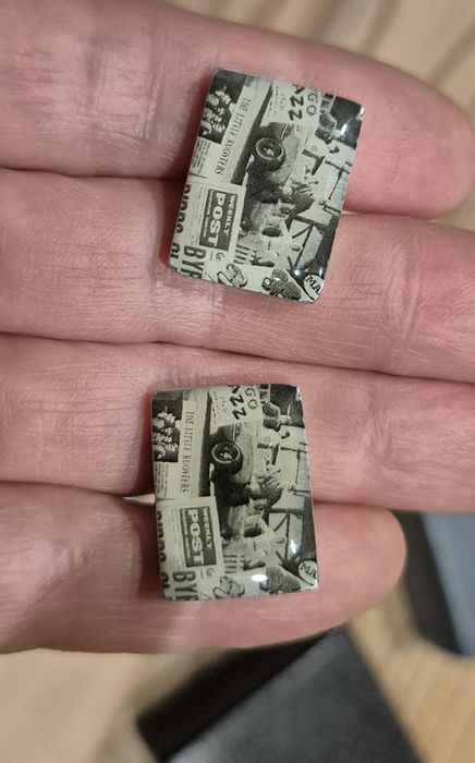 Запонки, 4 пари з коробками