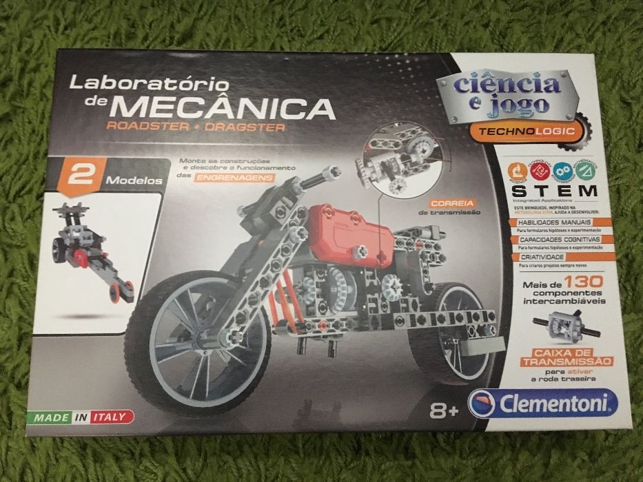 Laboratório de mecânica (moto) brinquedo NOVO