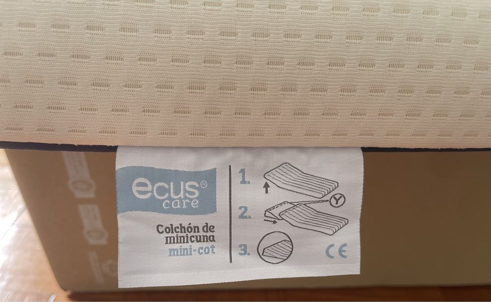 Ecus Care Anti-plagiocefalia - colchão berço bebe