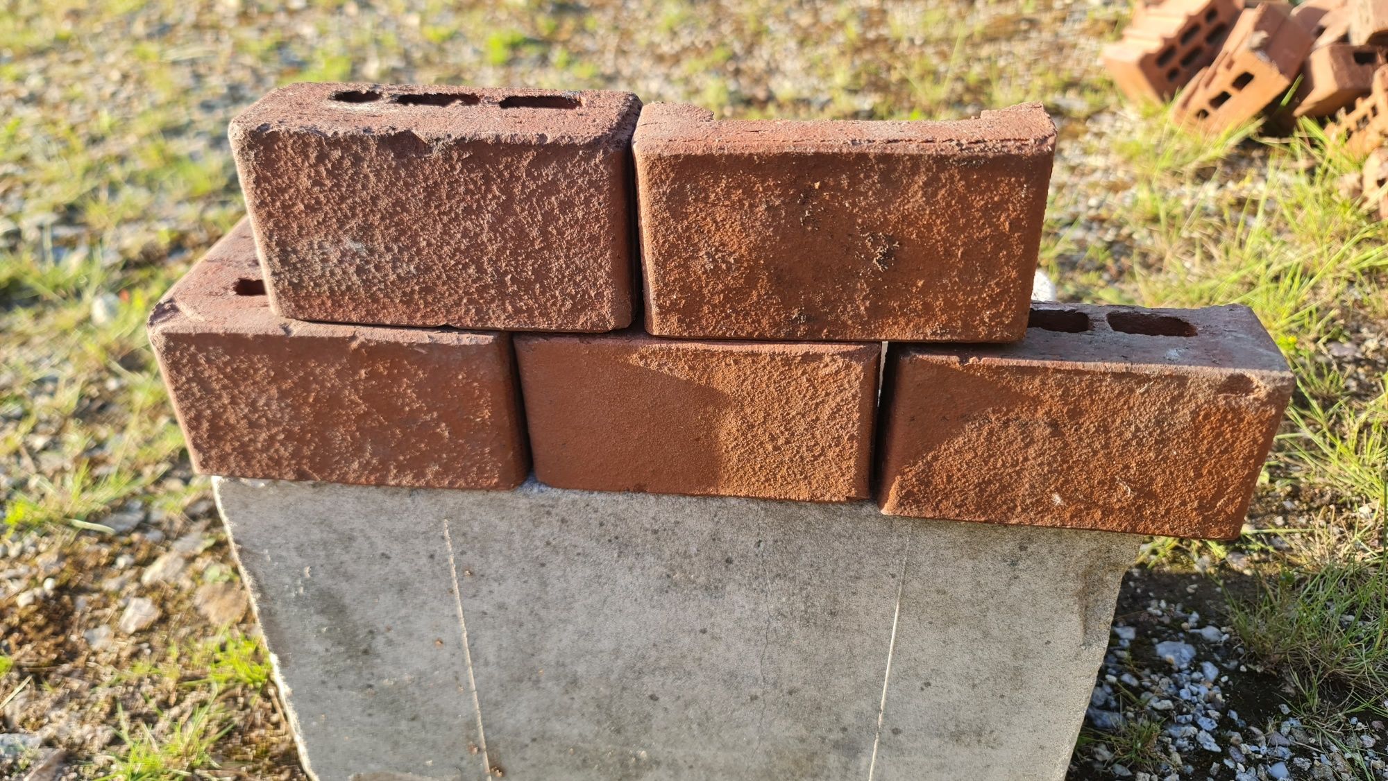 Cegła klinkierowa lico cegły  350 szt