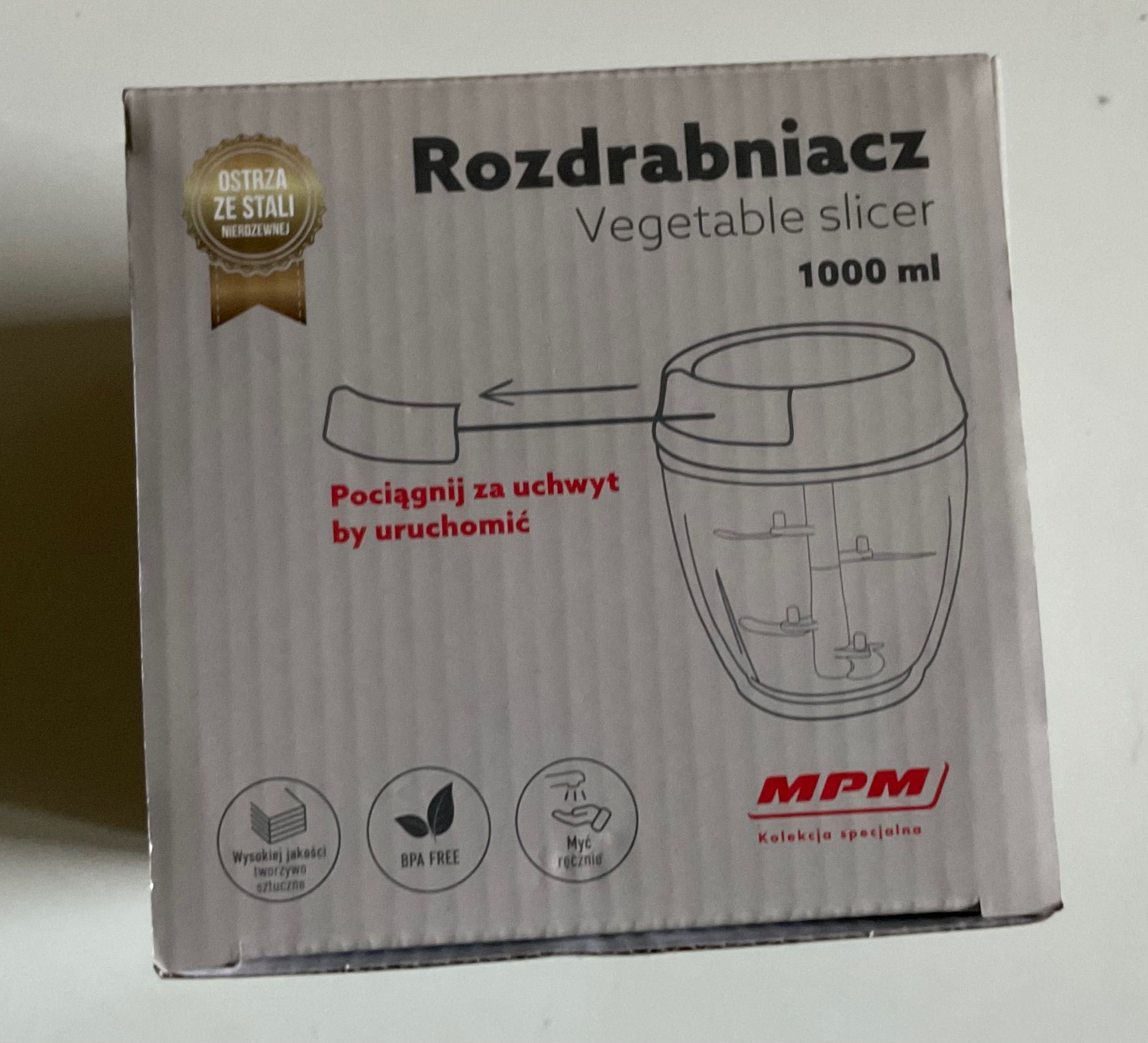 MPM Rozdrabniacz do warzyw (1000 ml )