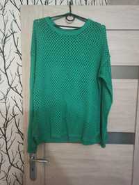 sweter zielony XL