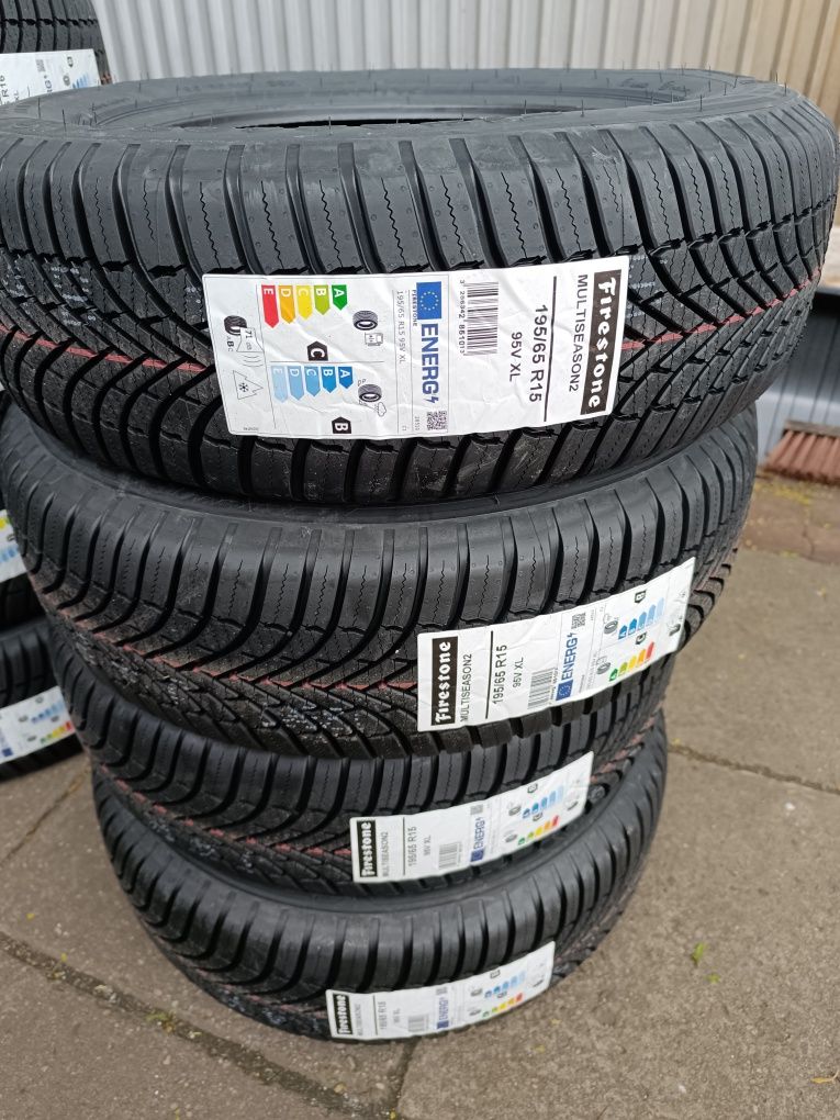 Opony całoroczne wielosezonowe Firestone 195/65R15 95V - Nowe