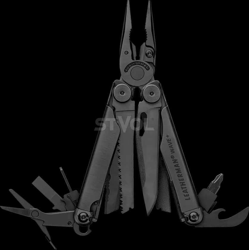 Мультиинструмент Leatherman Wave Plus Black