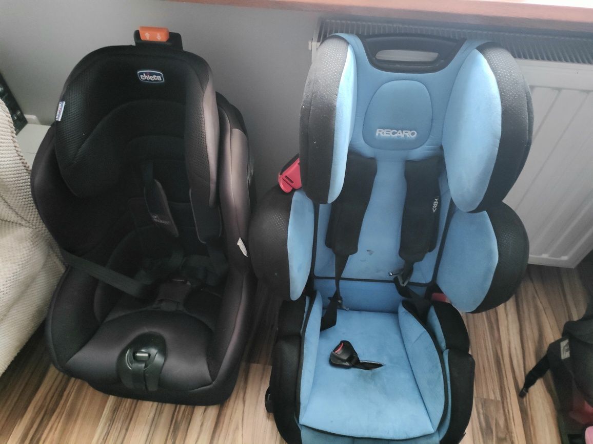 Fotelik RECARO HERO/ BEZ ISOFIX/+  18 kg+