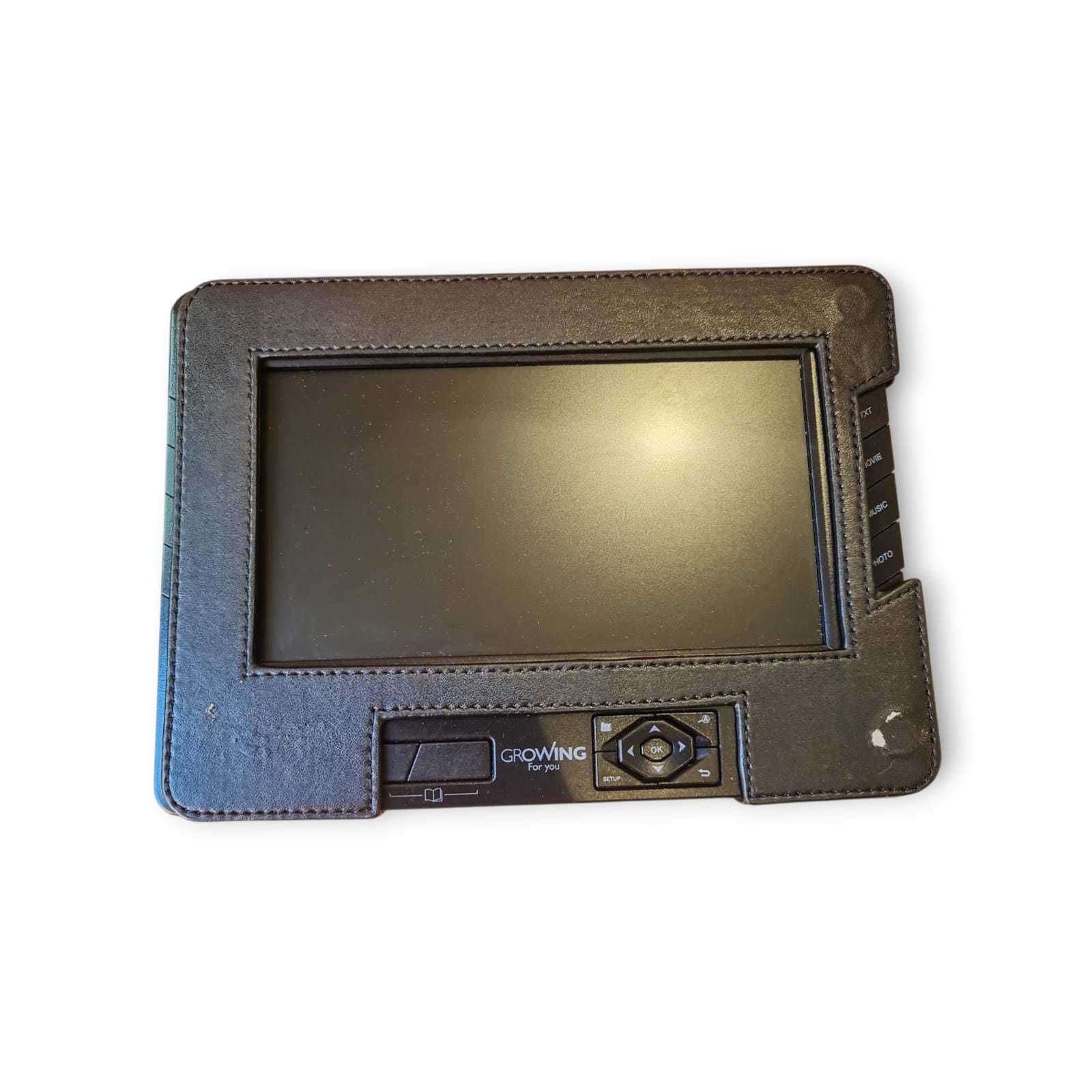 Moldura Digital Portátil Growing For You 7” – 1GB, E-book, Música...