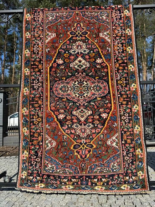 XIX wieczny vintage dywan perski Farahan 220x135 galeria 12 tyś