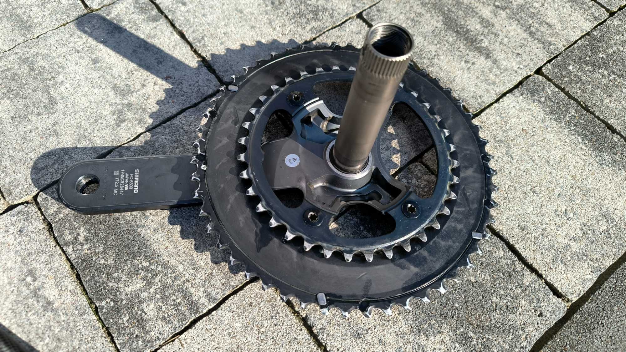 Pomiar mocy INPEAK na ultegra FC-6800 dł 172,5