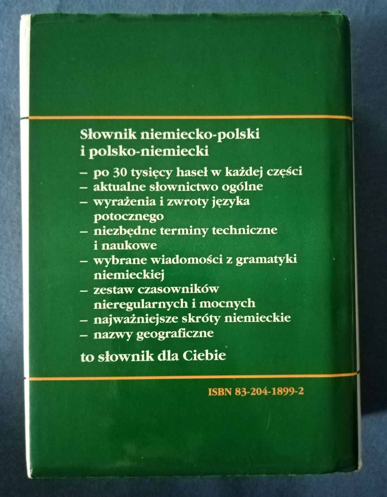 Słownik niemiecko polski i polsko niemiecki