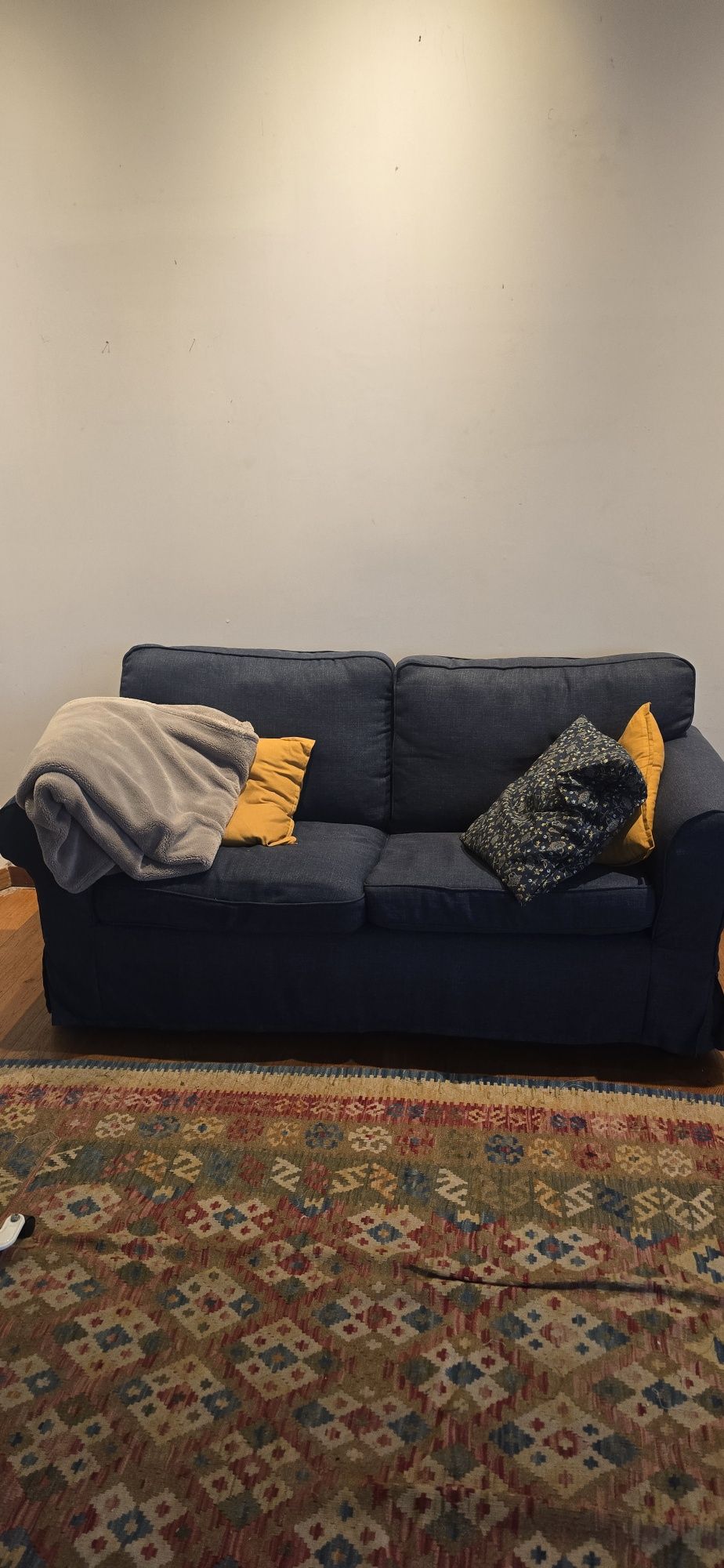 Sofa Ektorp 2 lugares azul