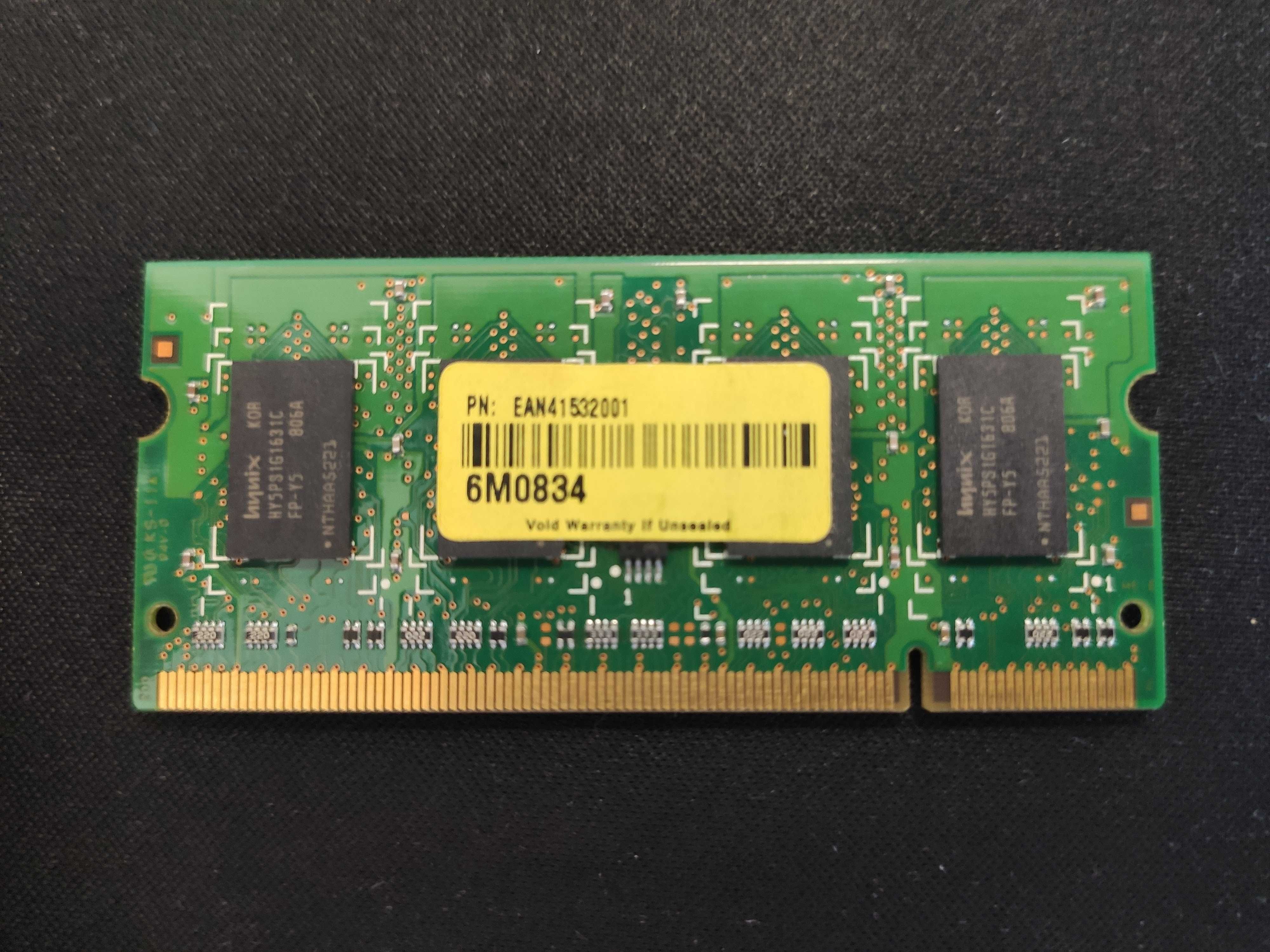 Memória Hynix 1GB 2Rx16 PC2-5300S-555-12