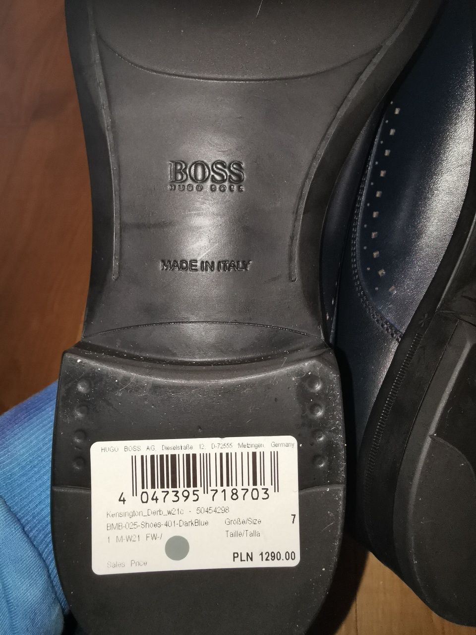 Nowe Męskie Pantofle Hugo Boss