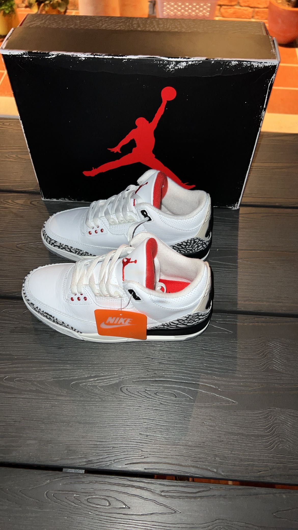 Jordan 3 white cement