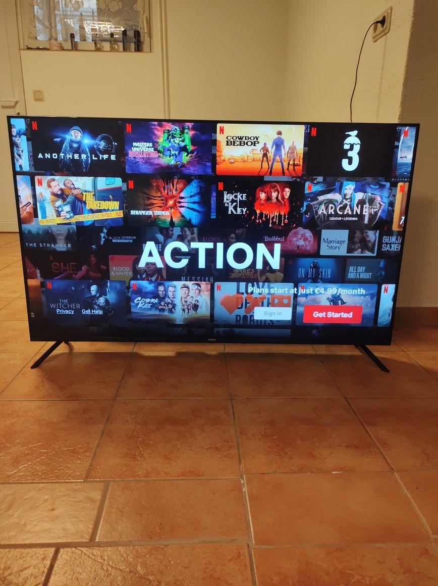 Telewizor 50 cali SmartTV Netflix YouTube DVB-T2 4K