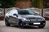 Mercedes-Benz Klasa E E350CDI **COUPE** BLACK *Bixenon*Czarna Skóra* Niski Przebieg PIEKNY!!