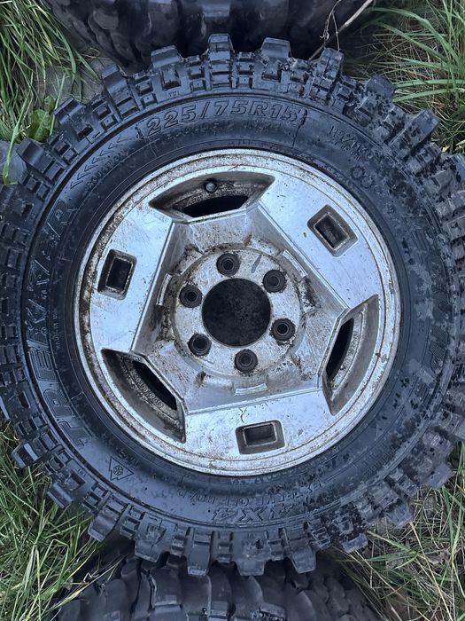 Обміняю чи продам 5 дисків з резиною 6x139.7