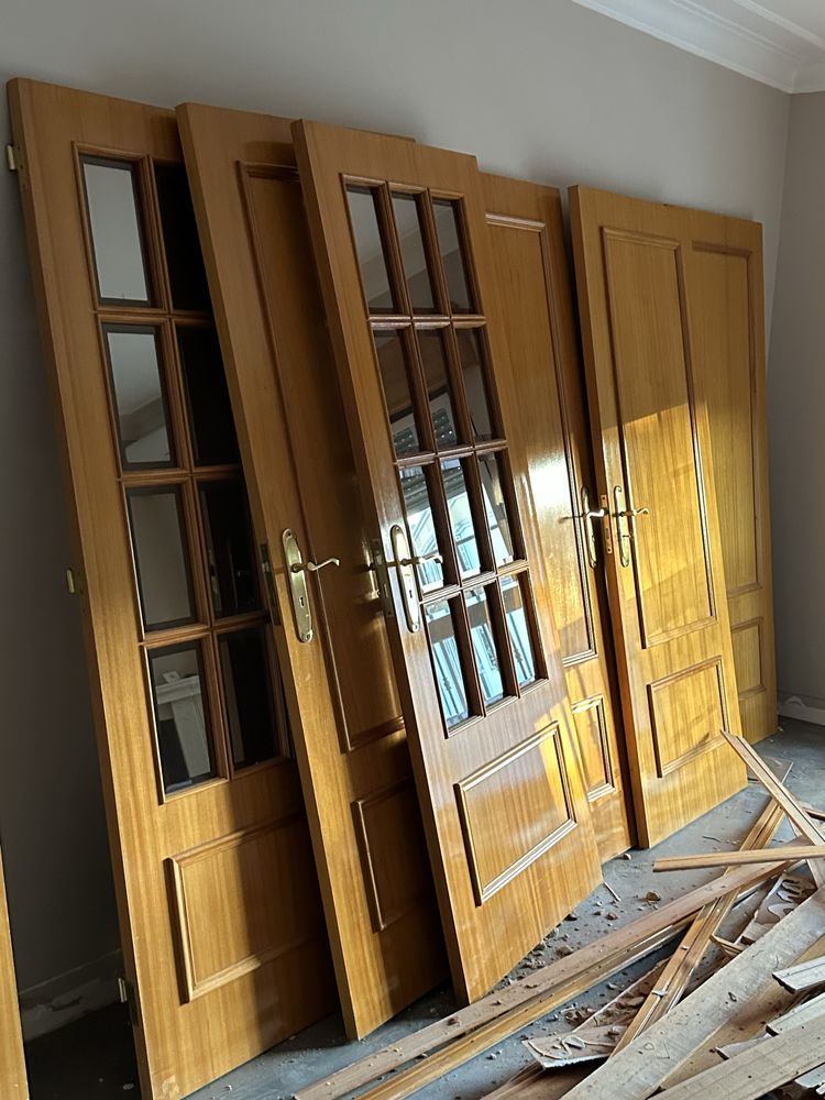 Portas madeira como novas