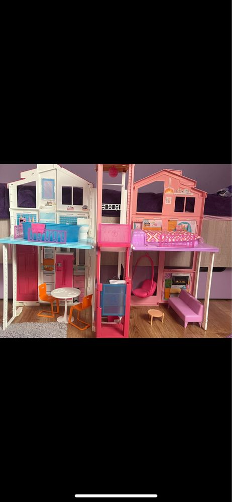 Domek barbie z winda