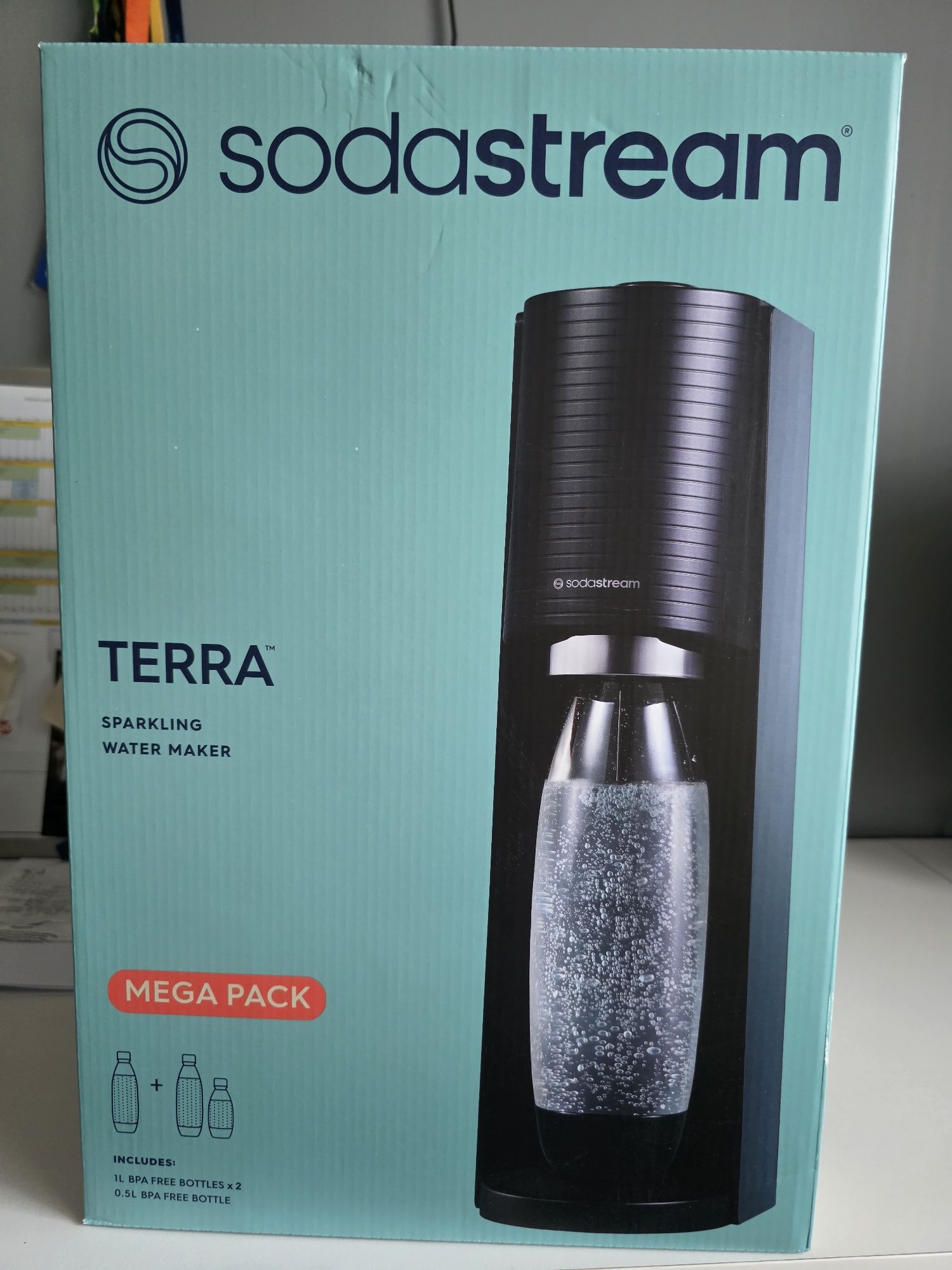 Nowy saturator soda stream mega pack