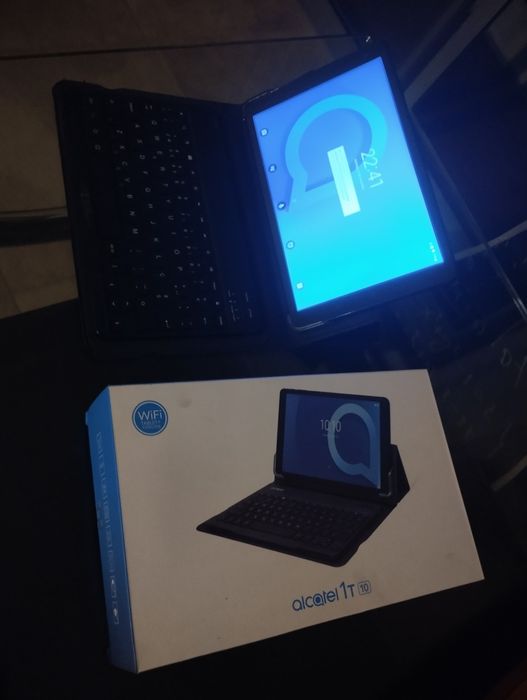 Tablet android com teclado sem fio