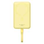 Powerbank Magnetyczny Baseus 10000Mah 30W Magsafe Żółty Do Iphone