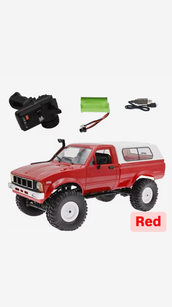 Rc carro de controle 4wd 1:16