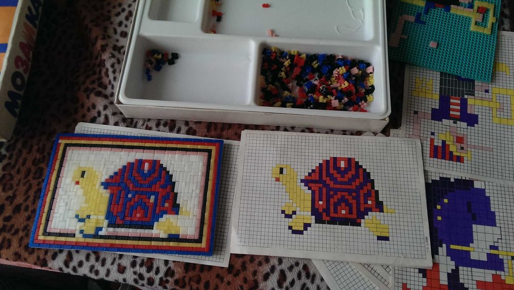 Настольная игра мозаика золотой ключик СССР с родной коробочкой