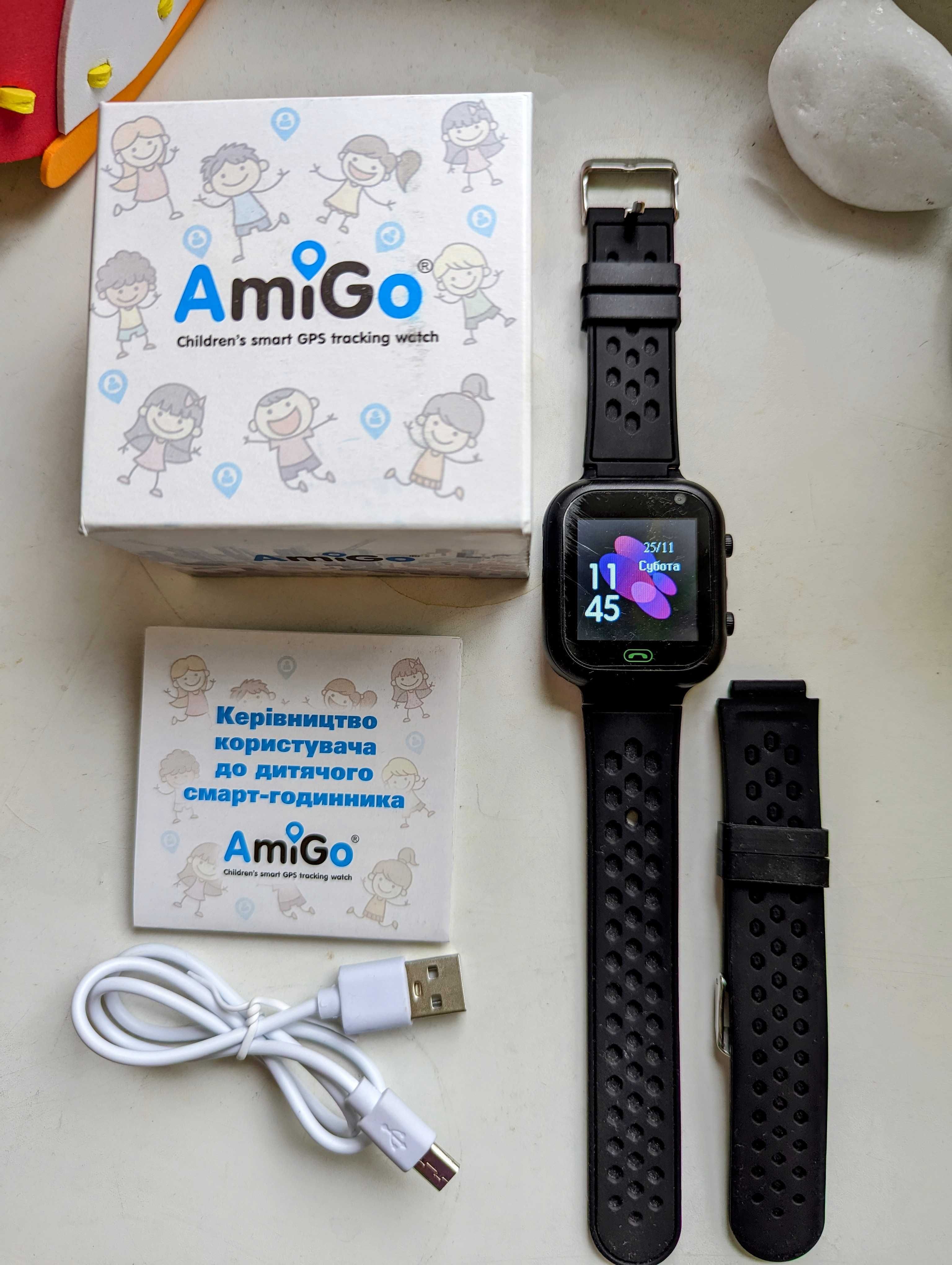 Смарт-годинник дитячий AmiGo GO009 GPS, Wi-Fi