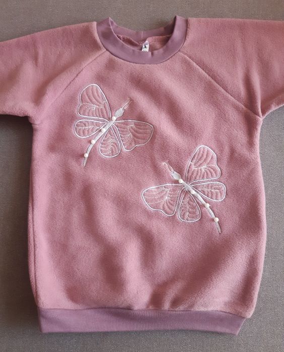 Флисовый костюм на девочку